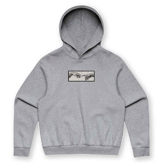 Creation Of Adam Box Hoodie