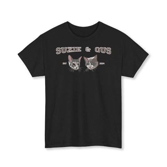 Pet College Embroidery T-Shirt