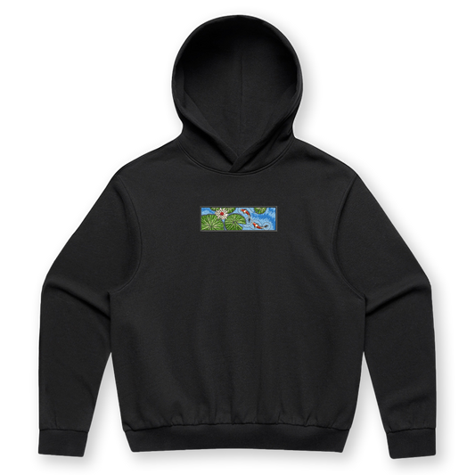 Flowing Koi Box Hoodie