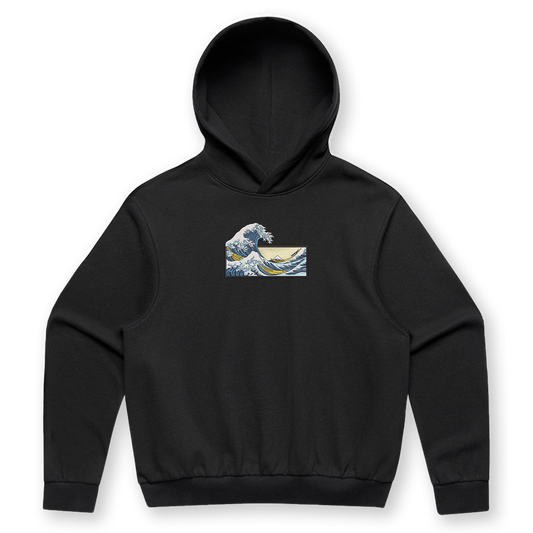 The Great Wave Box Hoodie