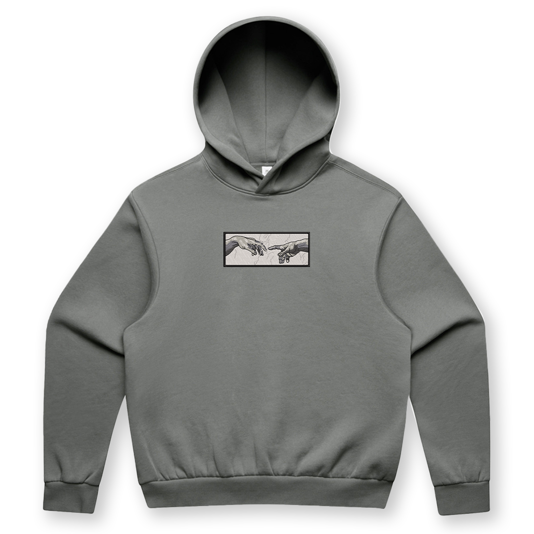 Creation Of Adam Box Hoodie