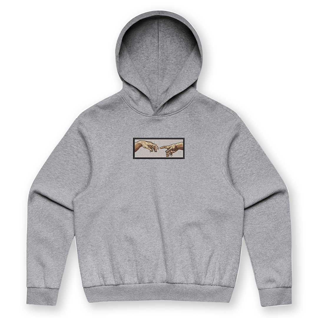 Creation Of Adam Box Hoodie