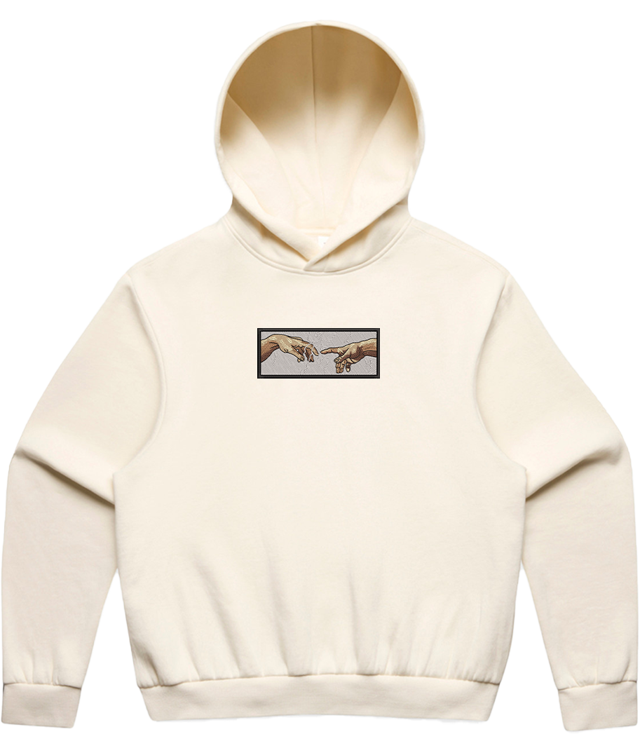 Creation Of Adam Box Hoodie