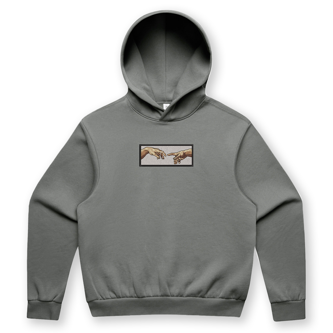 Creation Of Adam Box Hoodie