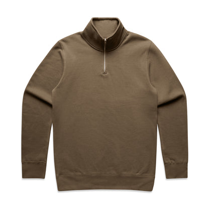 Stencil Half Zip Crew
