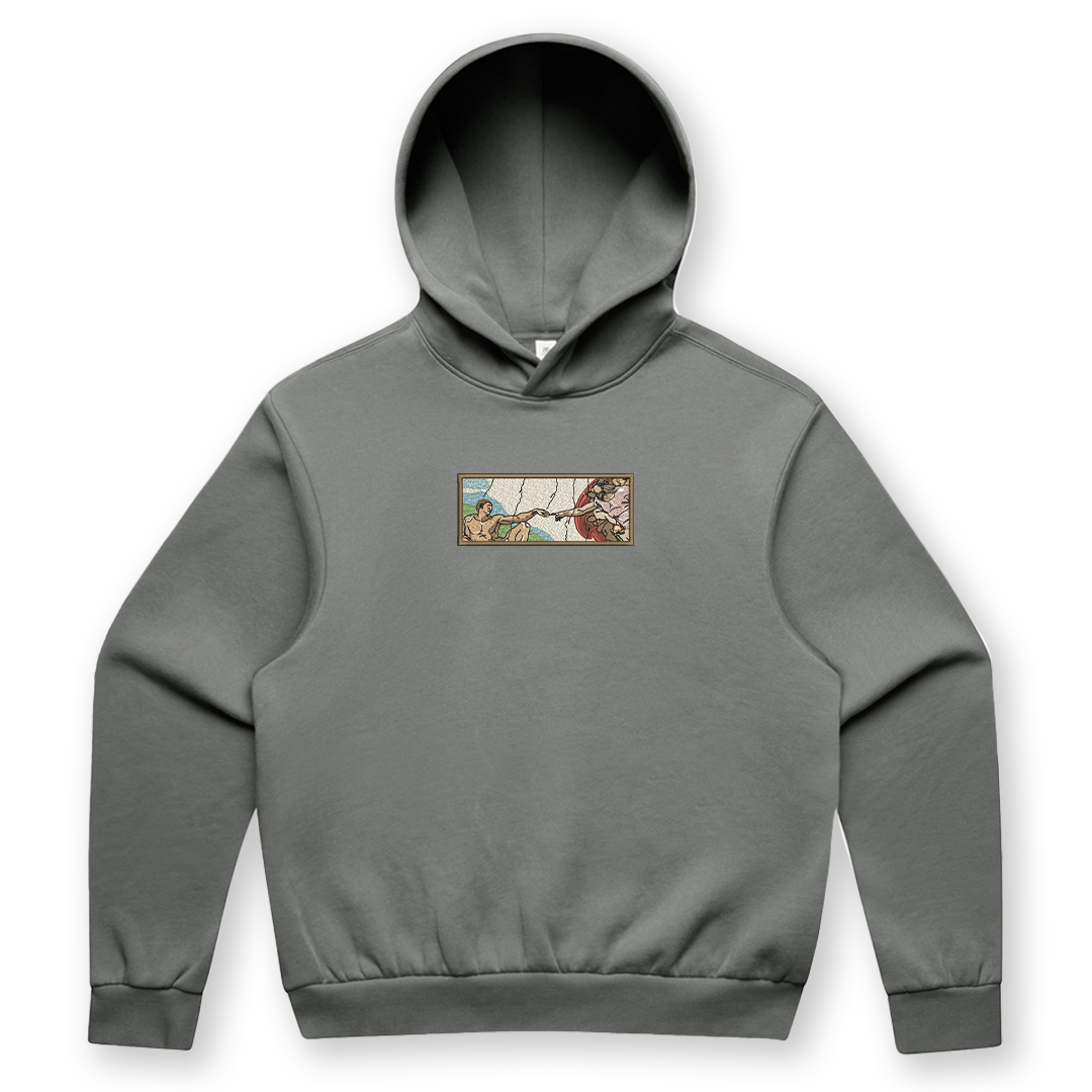 Creation Of Adam Box Hoodie