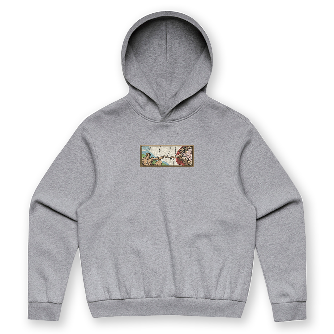Creation Of Adam Box Hoodie