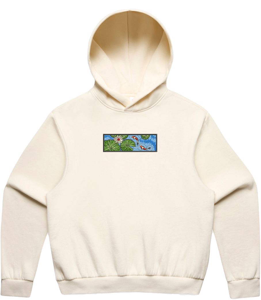 Flowing Koi Box Hoodie