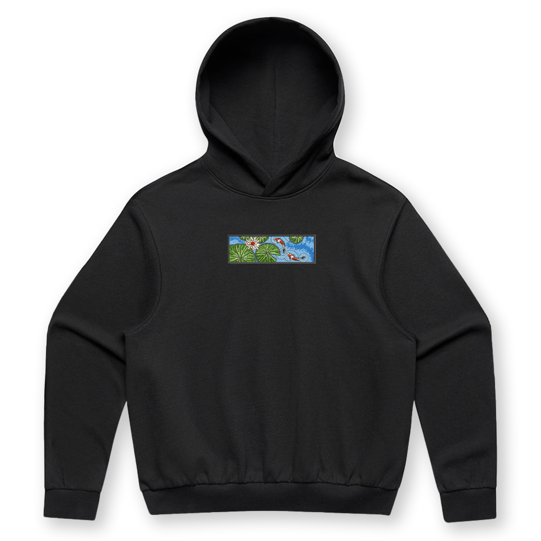 Flowing Koi Box Hoodie