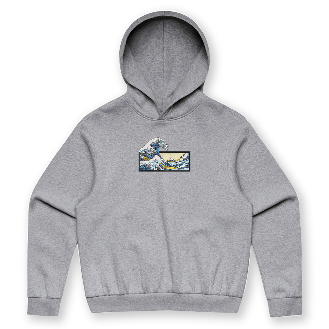 The Great Wave Box Hoodie