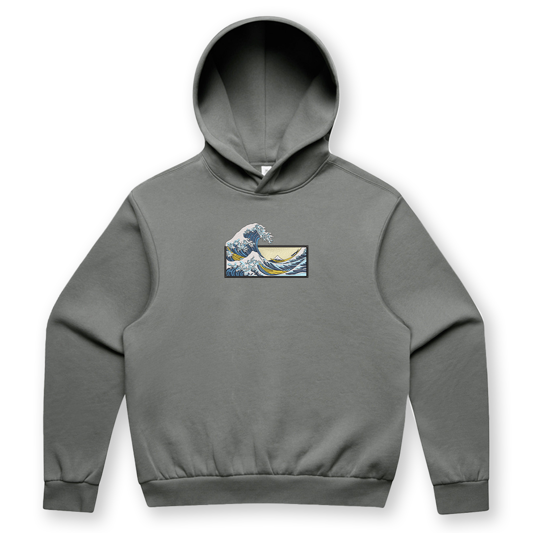 The Great Wave Box Hoodie
