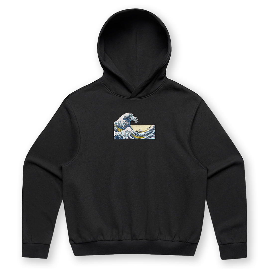 The Great Wave Box Hoodie
